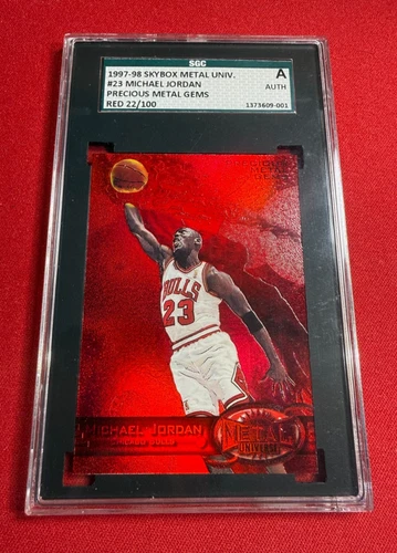 1997-98 Metal Universe Precious Metal Gems michael jordan